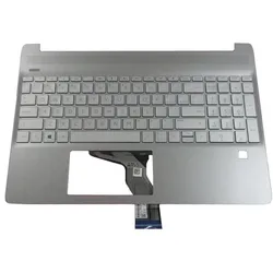 HP Top Cover W/Keyboard NSV Intl, Notebook Ersatzteile, Silber