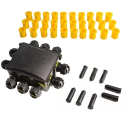 Deko-Light Outdoor Multi 10-fach-Verteiler für 2-10 Kabel 4-14 mm, 0.5-4 mm2, max. 450V AC/24A D-930574