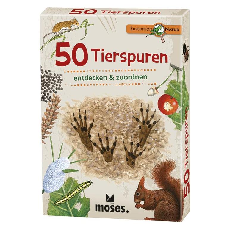 Moses 50 Tierspuren (Deutsch, 1 - 20 Spieler) (9724)