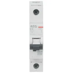 AEG EN61B16 Leitungsschutzschalter AEG ElfaPlus 6 kA, B-Charakteristik, 16 A, 1P 2CDS251088R0165