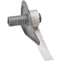 Brady, Etikettenrolle, M7-17-351, fälschungssicheres Vinyl, Weiss, matt, 25.40 x 12.70 mm (500 E.)