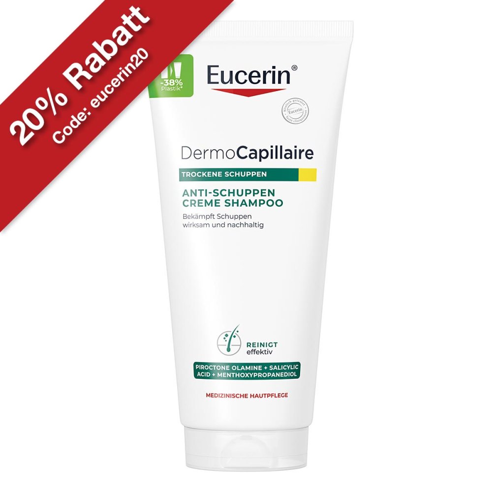 Beiersdorf AG Eucerin Eucerin Dermocapillaire Anti-Schuppen Creme Shampoo 20352505