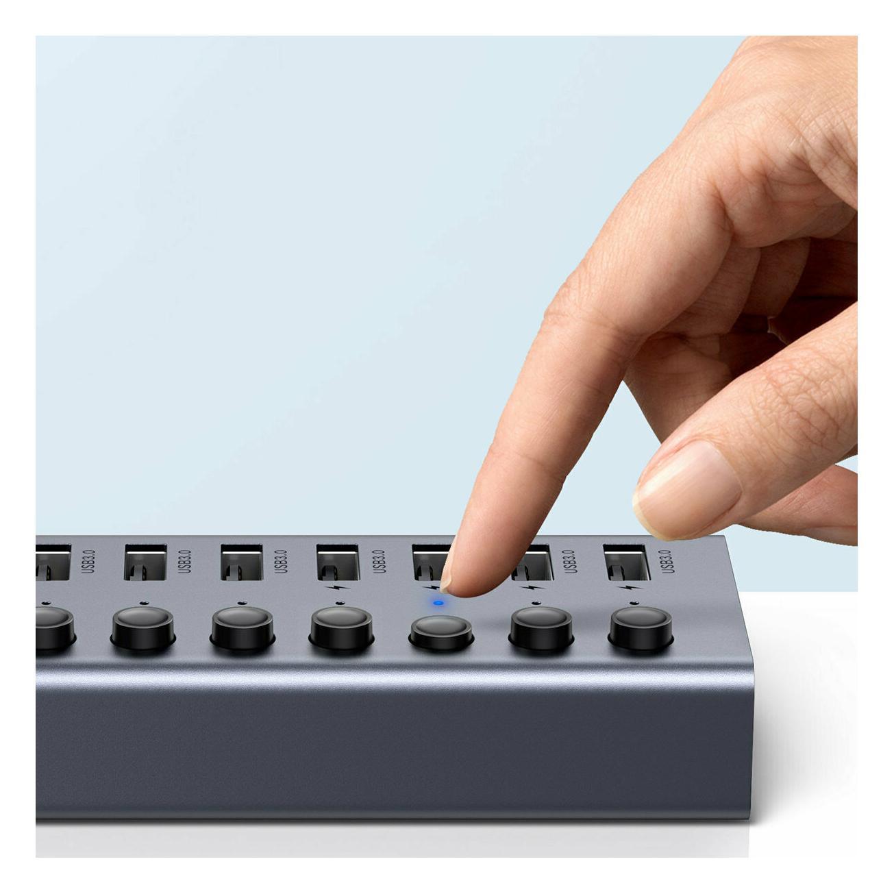 Ugreen multifunction HUB 7in1 (USB-C, 8 Ports) (90307)