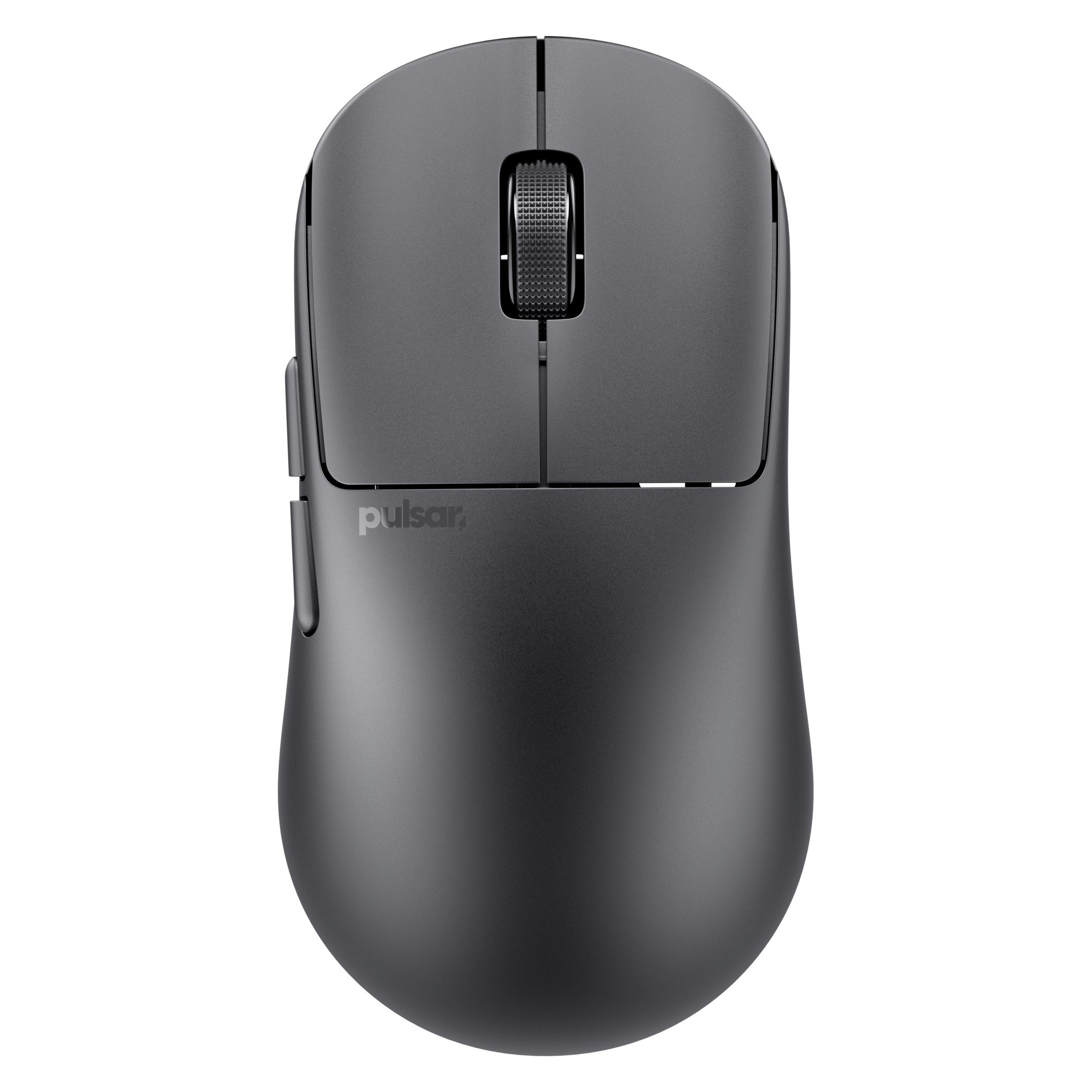 Pulsar X2N CRAZYLIGHT Medium (Jet Black) - Gaming Mus - Optisk - 6 knapper - Sort (Kabelgebunden, Kabellos) (PX2NCL201)