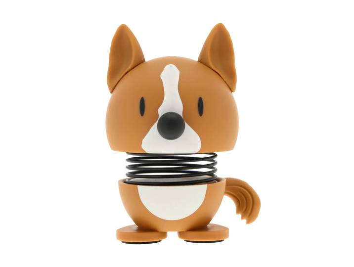 Hoptimist Hoptimist figur XS Corgi, brown