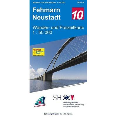 Fehmarn - Neustadt. Wander- und Freizeitkarte 1:50 000, Karte von , Landesamt f.Vermessung, 978-3-89130-736-6