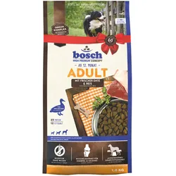 bosch Adult Ente/Reis Hundetrockenfutter 1 Kilogramm