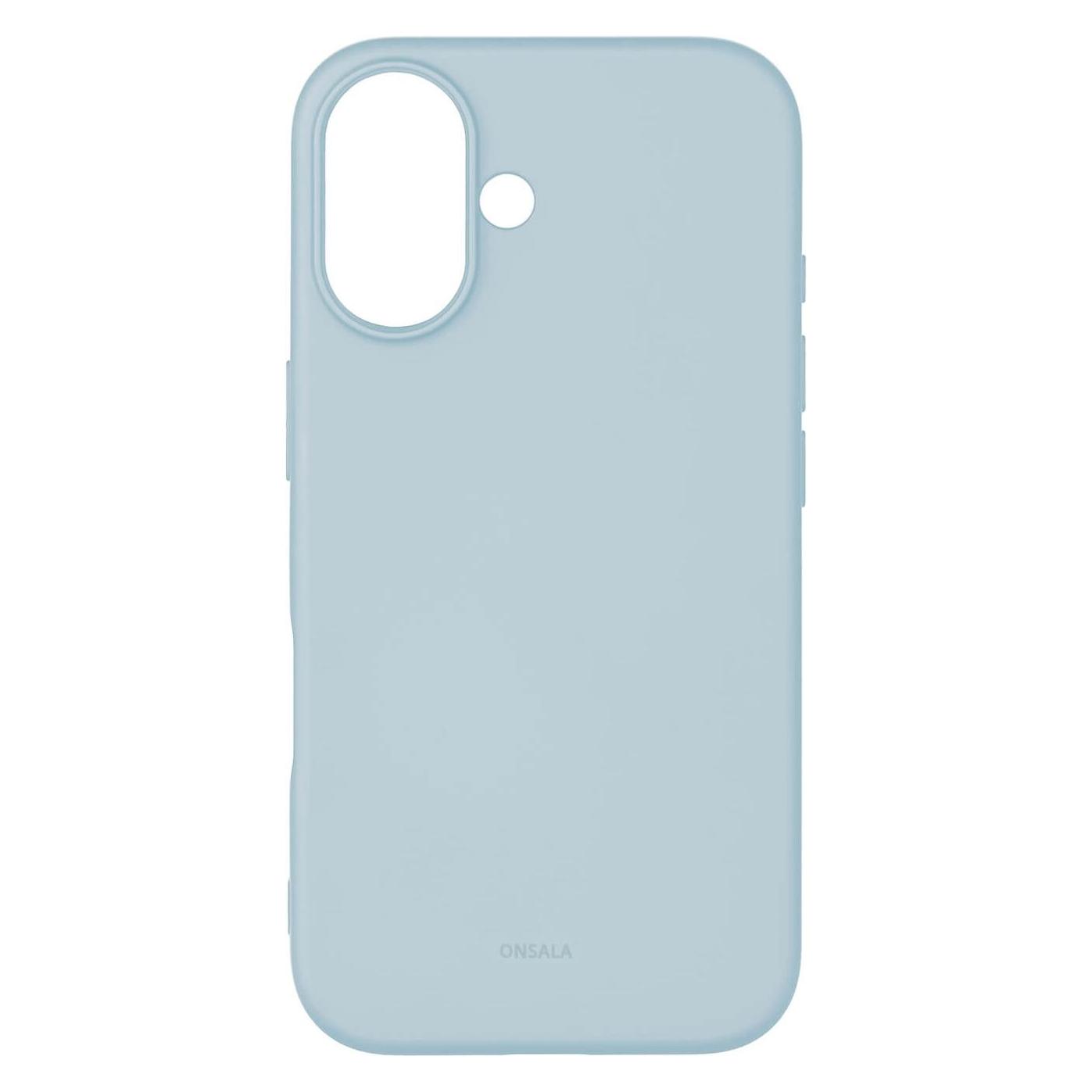 Onsala Rückseite Sil Touch Recycled MagSerie iPhone 16 Beton (Apple iPhone 16) (664243)
