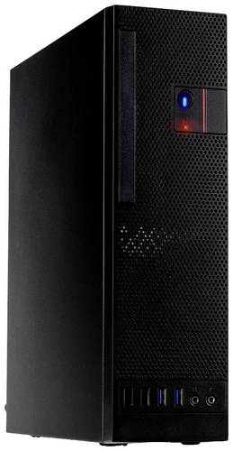 Inter-Tech S-331 Desktop PC-Gehäuse Schwarz
