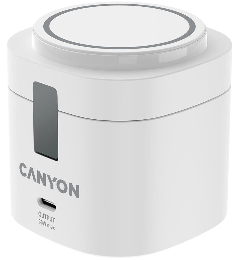Canyon 4-in-1 Oplaadstation met 65W oplader, 30W, wit