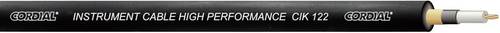Cordial CIK 122 BLACK 100 Instrumentenkabel 1 x 0.22mm² Schwarz Meterware