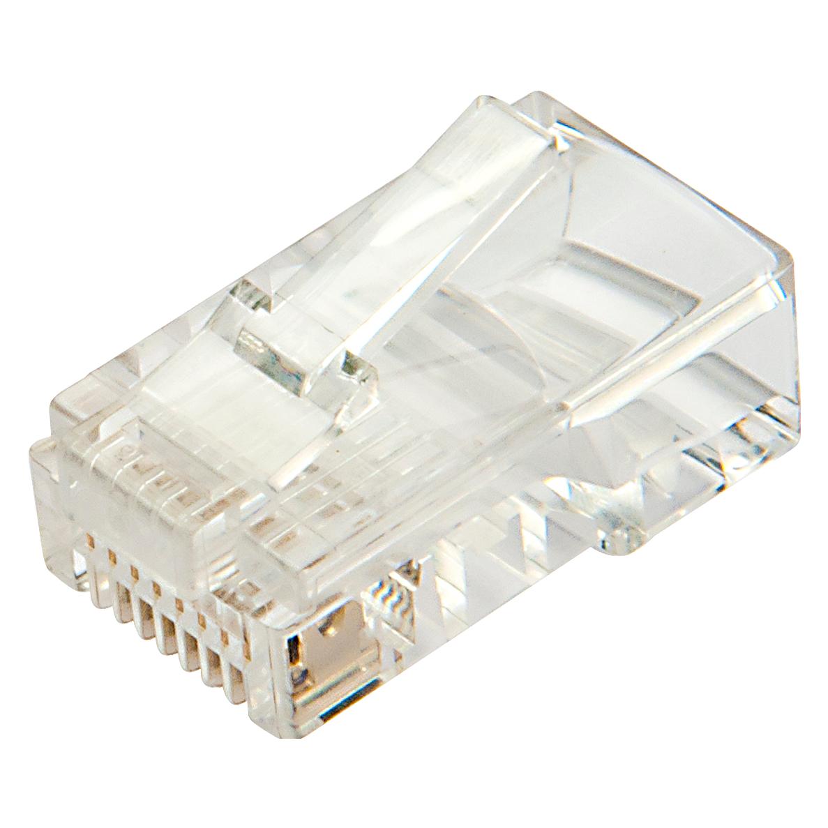 Lindy RJ-45 Connector UTP 10x for patch cord crimp type (Netzwerkkabel Stecker) (62405)