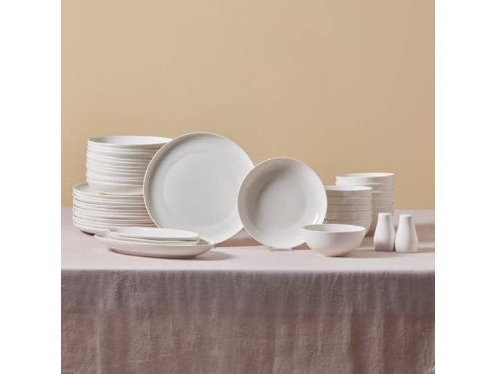 Karaca Allure 41-Teiliges Geschirrset 12 personen New Generation Bone - Exquisites Set für anspruchsvolle Tischkultur