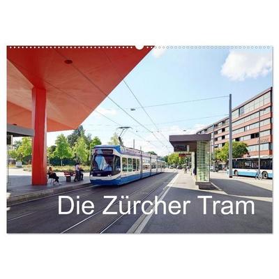 Die Zürcher Tram (Wandkalender 2027 DIN A2 quer), CALVENDO Monatskalender
