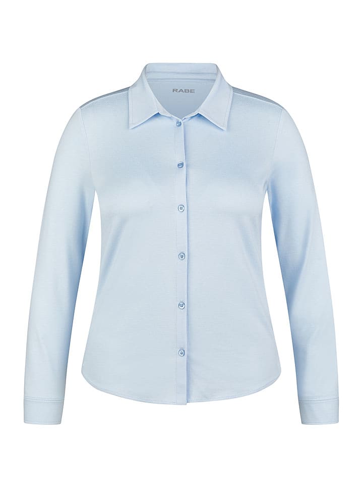 Rabe Bluse in Hellblau - 42