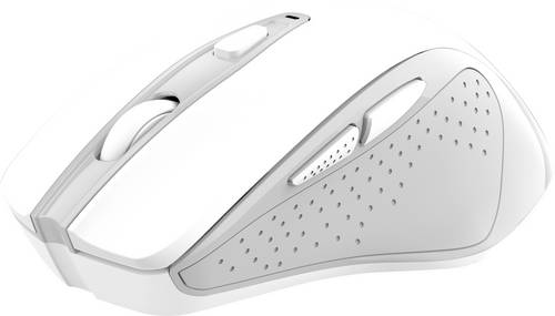 Trust NITO SILENT WIRELESS MOUSE - WHITE Maus Kabellos, USB Weiß 5 Tasten