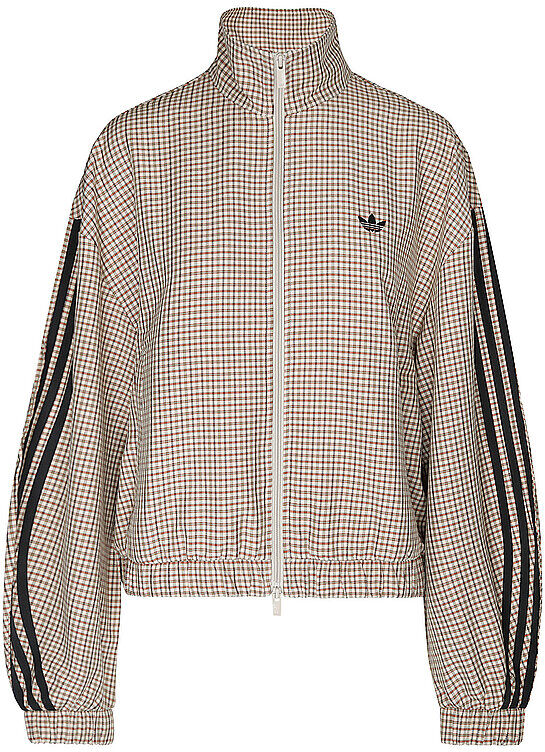 Adidas ORIGINALS Sweatjacke BADIGIRL CHECKS hellbraun   L W