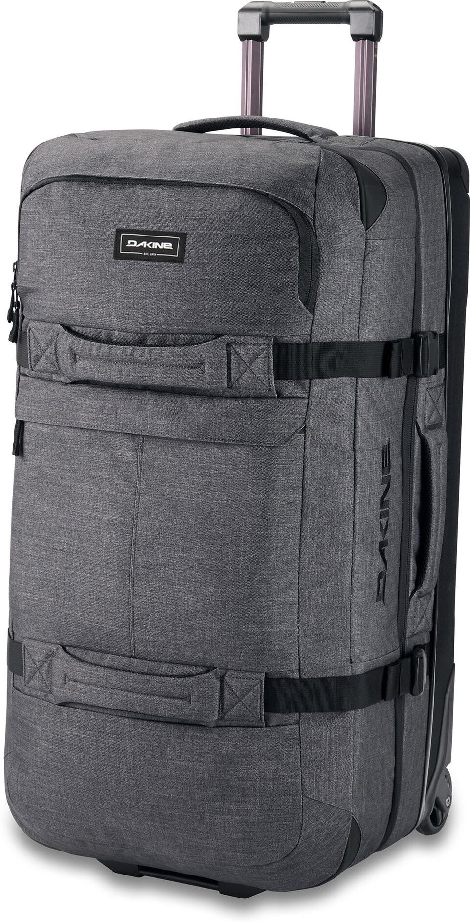 Koffer DAKINE "Split Roller 110 l", Damen, Gr. B/H/T: 43cm x 81cm x 33cm 110 l, grau, Polyester, Koffer Koffer grau B/H/T: 43cm x 81cm x 33cm 110 l