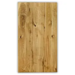 Tischplatte aus massiver Eiche, 1600 × 800 × 40 mm