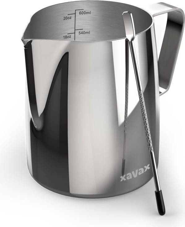 Xavax Universele Kan, Zilverkleurig, Roestvrij staal, 0,6 liter