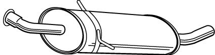 Vegaz Mittelschalldämpfer Ms419 Für Mercedes
