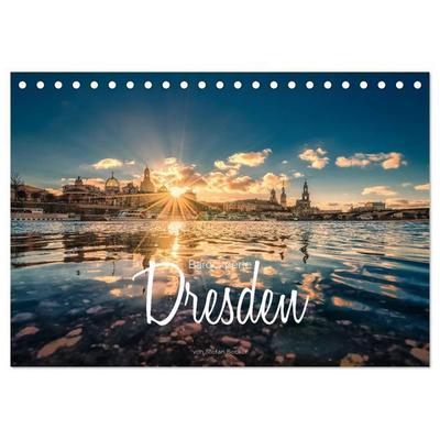 Barockperle Dresden (Tischkalender 2027 DIN A5 quer), CALVENDO Monatskalender