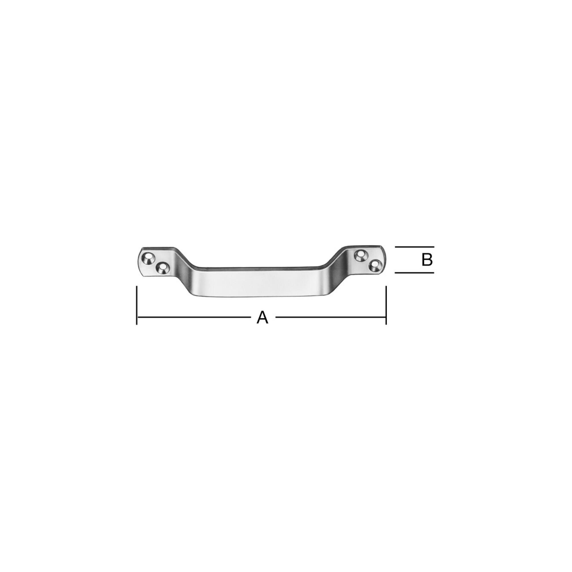 Handgriff 160x20 mm RF Edelstahl ; Vormann (4003984180313)