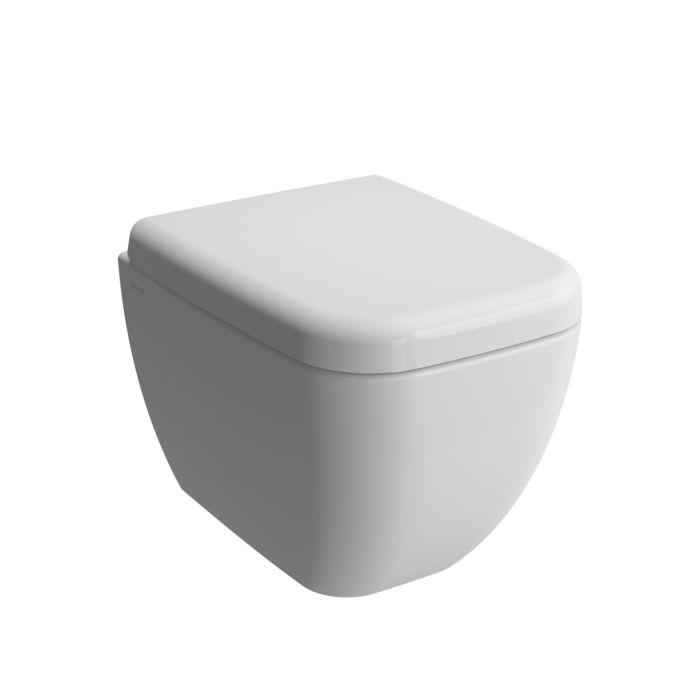 Vitra Shift Wand-Tiefspül-WC 4379B003-0559 36x48,5cm, 3/6 I, mit Bidetfunktion, weiß hochglanz
