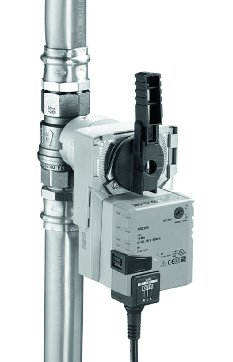 Schell Leckageschutz-Armatur SWS, Kabel DN 25, Rp 1"", 230V, 10Nm, 010320099 010320099