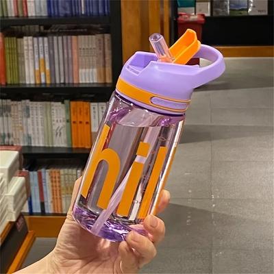 Uplift Picks 450ml Portable Sports Water Bottle Leakproof Gym And Outdoor Bottle purple 1 Pc