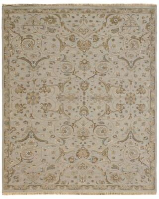 KALATY Traditional White Flatweave Wool Area Rug
