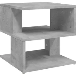 Décoshop26 - Beistelltisch Wohnzimmermöbel 40 x 40 x 40 cm graue Spanplatte DEC032450