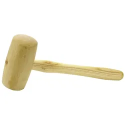 Holzhammer 70mm, Holzschlegel Weissbuche Esche geölt