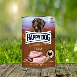 Happy Dog Sensible Pure Texas - 100% tierisches Protein - 5 +1 Aktion (200 g)
