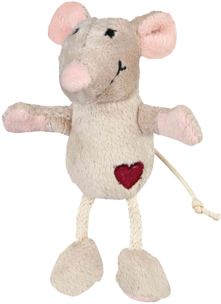 TRIXIE Gioco Topolino Peluche Con Catnip 1 PZ