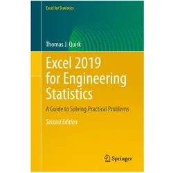 Excel 2019 for Engineering Statistics, Fachbücher von Thomas J. Quirk