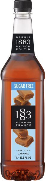 1883 Karamel Sirup, Sukkerfri, 1000 Ml