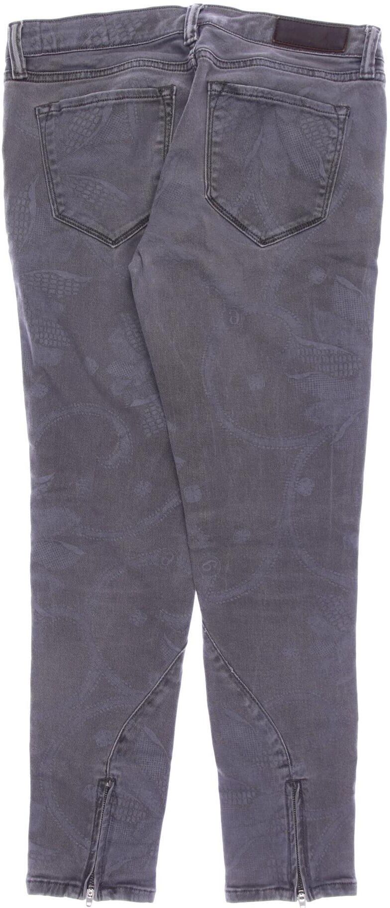 All Saints Spitalfields Damen Stoffhose, Grau, Gr. W29, Elasthan / Baumwolle - Second Hand