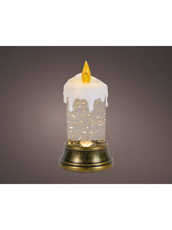 Kaeming LED-Wassersprenkler "Kerze" in Gold - (H)17,5 cm - onesize