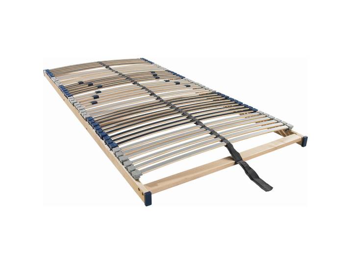 Lattenrost, Holz, 100x200 cm, Birke, 7-Zonen & Bewegliche Leisten, Modern