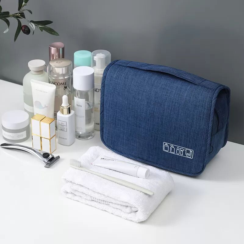 INF Kulturtasche zum Aufhängen Polyester Blau