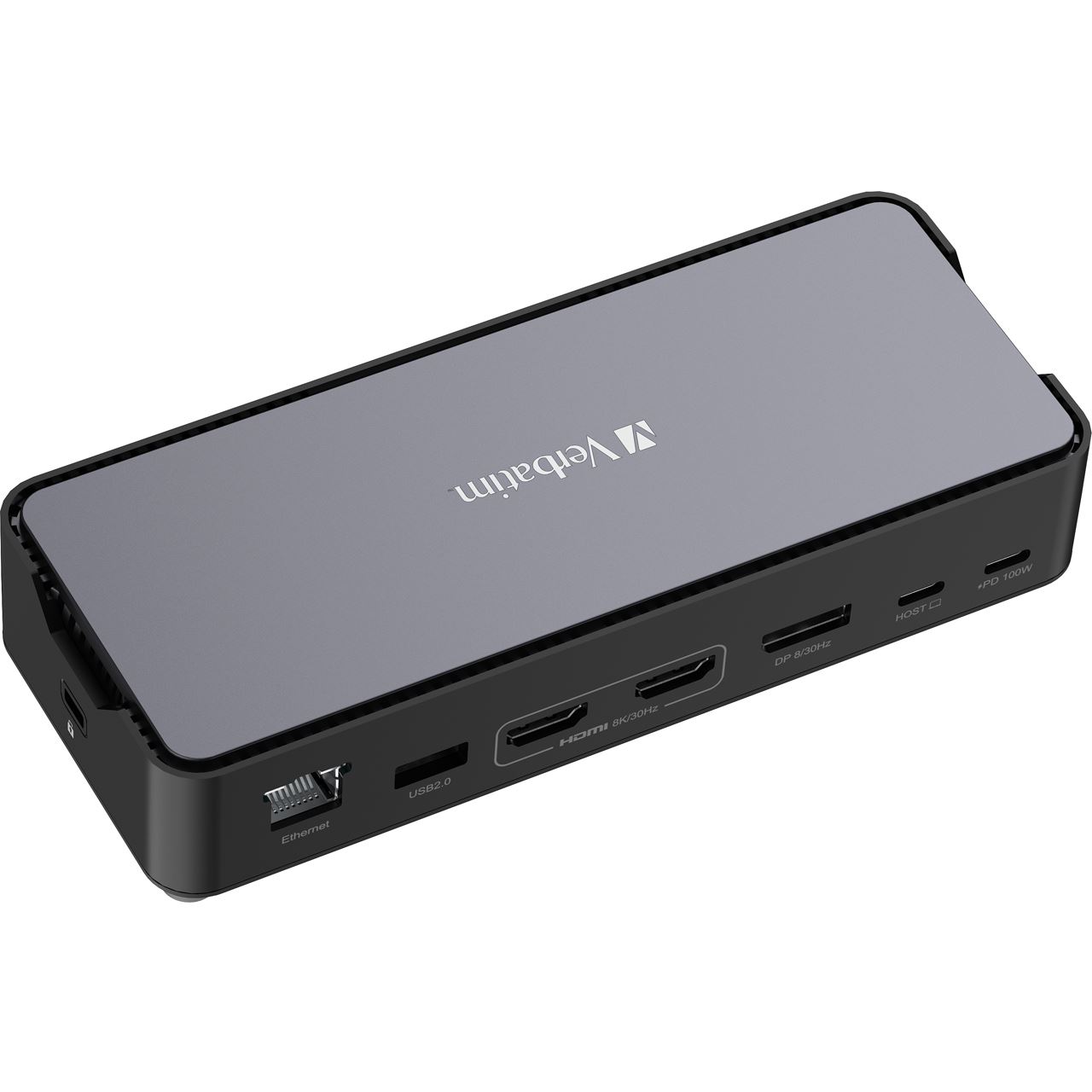 Verbatim USB-C Pro Dockingstation CDS-15 mit HDMI/DP/RJ45/USB-A/USB-C