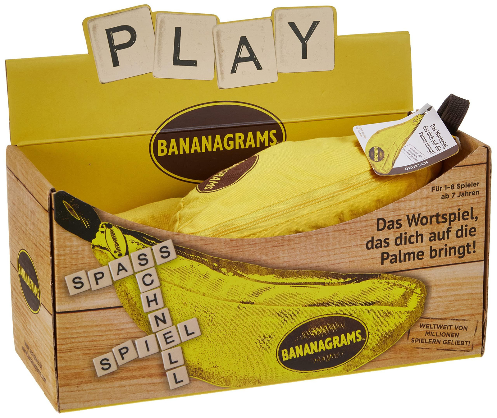 Bananagrams Classic spel voor 1 tot 8 spelers vanaf 7 jaar - Asmodee