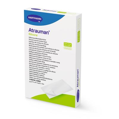 Atrauman Silicone steril 5x7 cm Kompressen 5 St