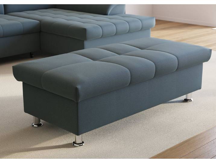 DOMO collection Hocker FRANZI, elegant, komfortabel, inklusive Stauraum