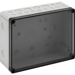 Spelsberg 13700885 Leergehäuse, Schutzart IP66, Schlagfestigkeit IK08, Schutzklasse II, Ui 690V AC, Bemessungsisolationsspannung 1000V DC