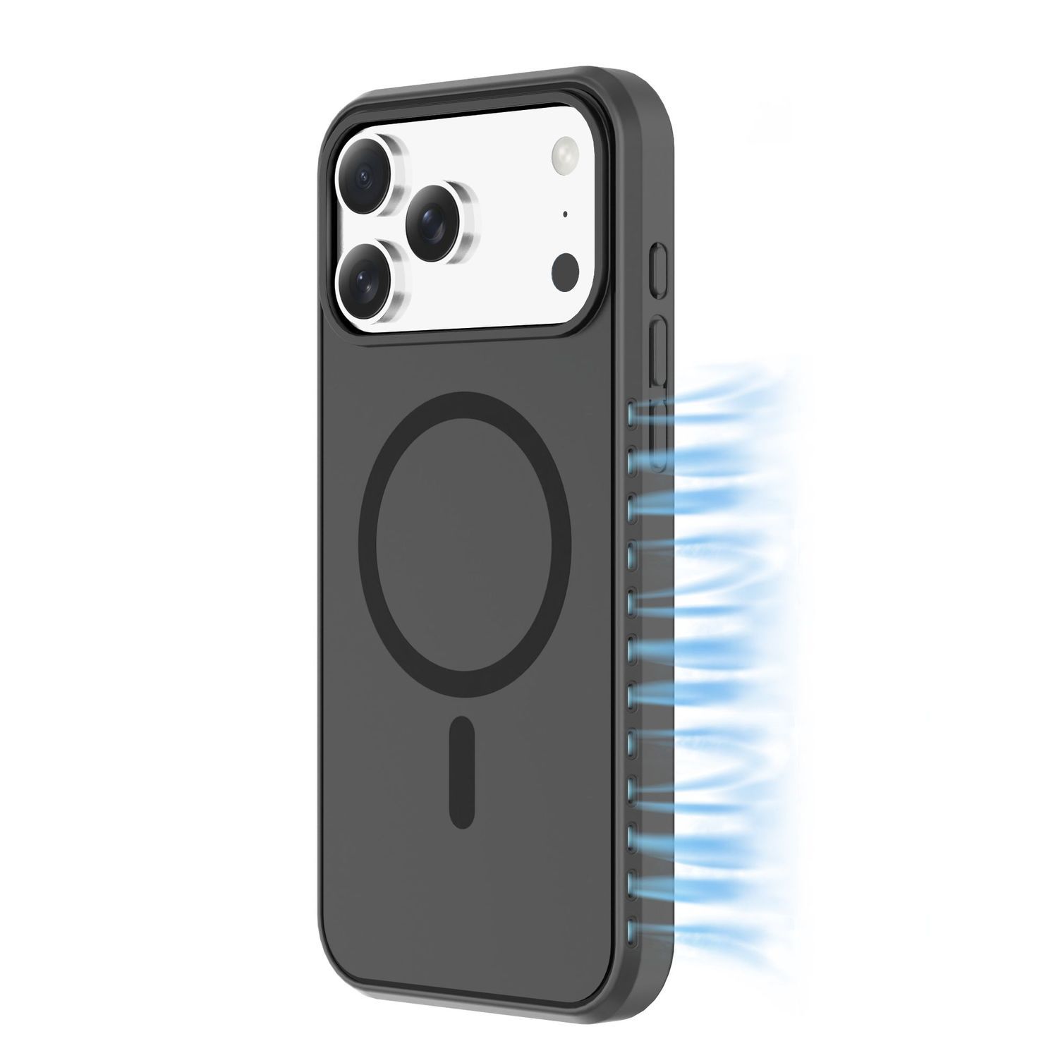 Cellular Line Mantelhülle für Apple iPhone 17 Pro Icy Mag (Schwarz) ICYMAGIPH17PROK
