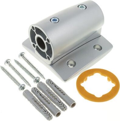Yellowtec MiKA MMS Wall Bracket Silber matt