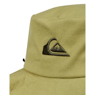 Strohhut QUIKSILVER "Bushmaster", Herren, Gr. L, khaki, Baumwolle, Hüte Strohhut