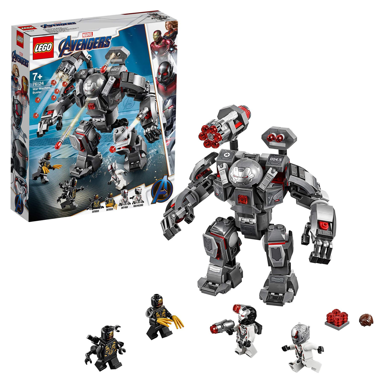 LEGO Marvel Superhelden War Machine Buster 76124